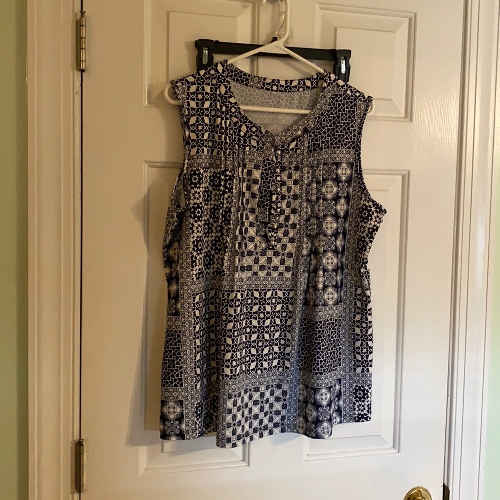 Sleeveless top